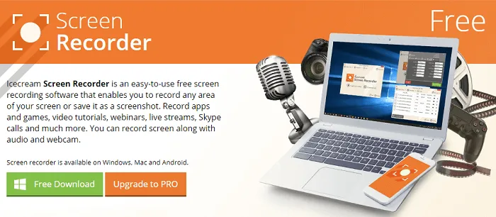 Icecream Screen Recorder