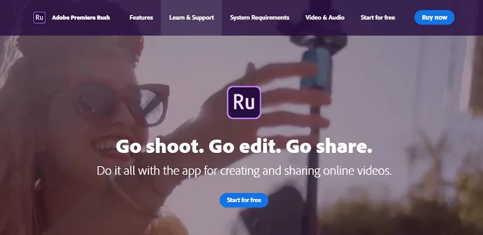 Compare Adobe Premiere Pro Vs Premiere Rush
