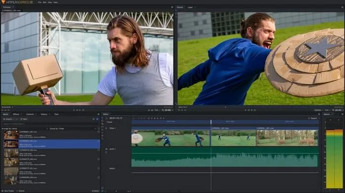 HitFilm Express video editor