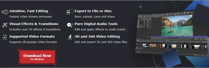 NCH VideoPad editor