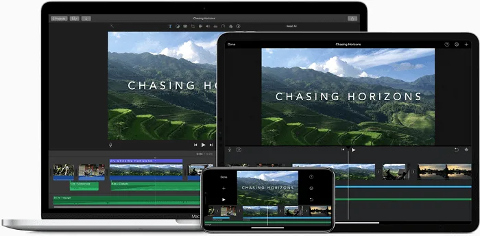 iMovie free video editing software for mac